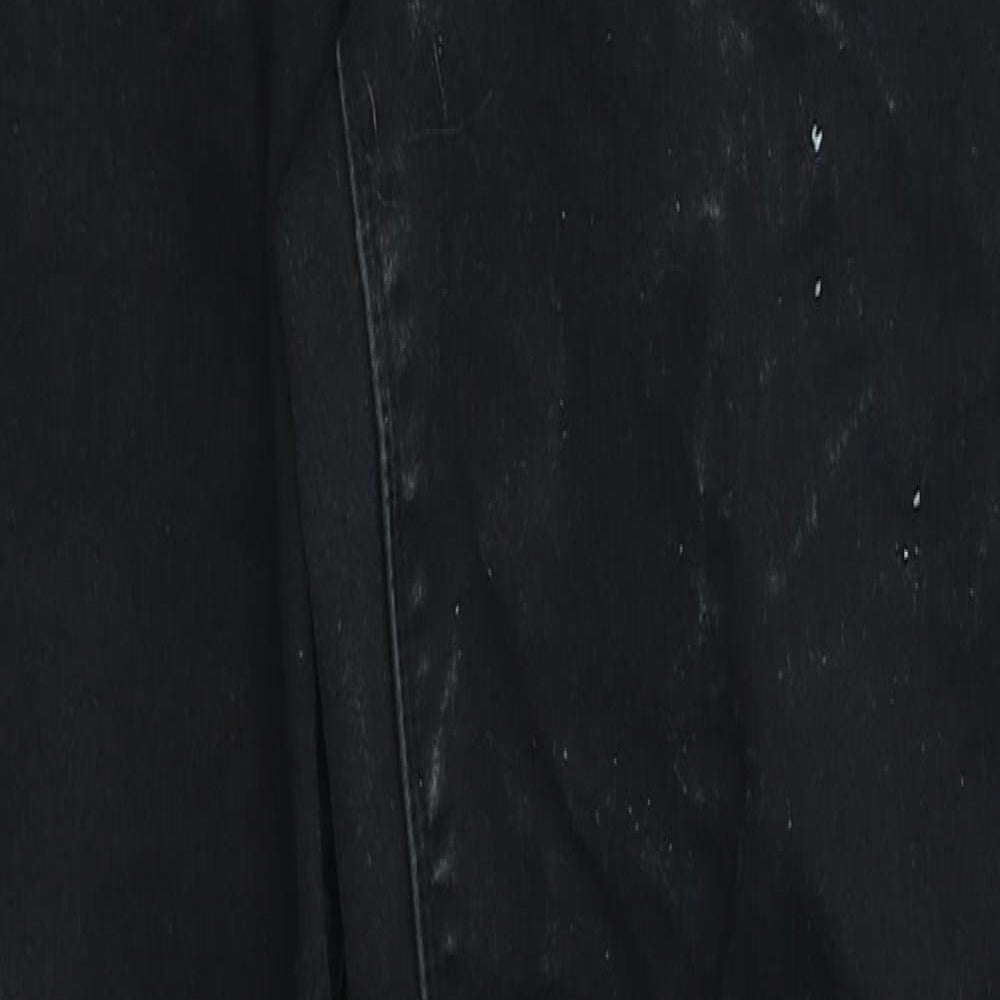 Missguided Womens Black  Denim Skinny Jeans Size 10 L25 in