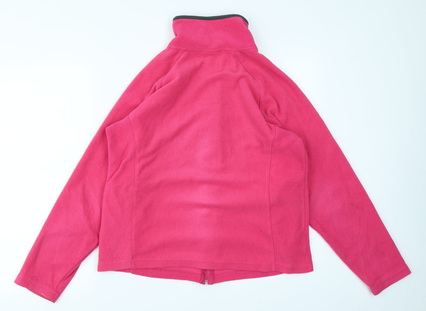 Nordic Alpine Girls Pink  Fleece Full Zip Sweatshirt Size 12 Years