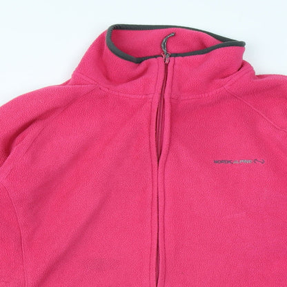 Nordic Alpine Girls Pink  Fleece Full Zip Sweatshirt Size 12 Years