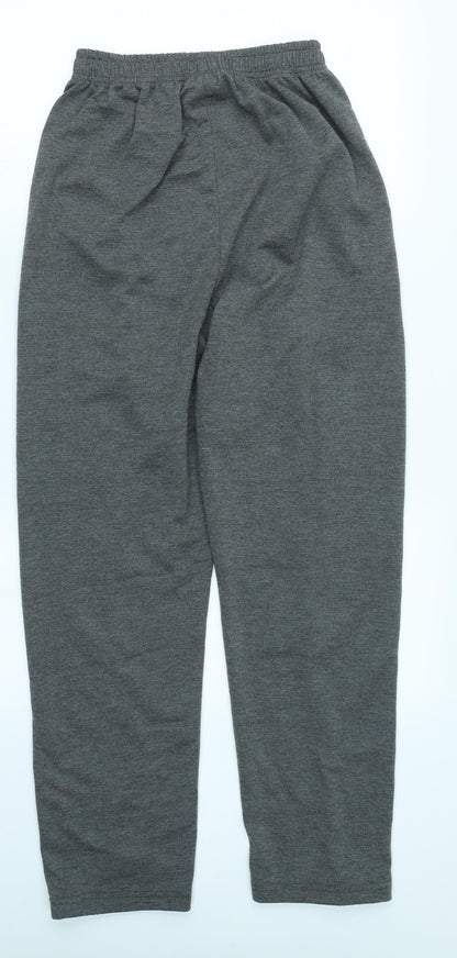Amber Sun Womens Grey   Trousers  Size 12 L25 in