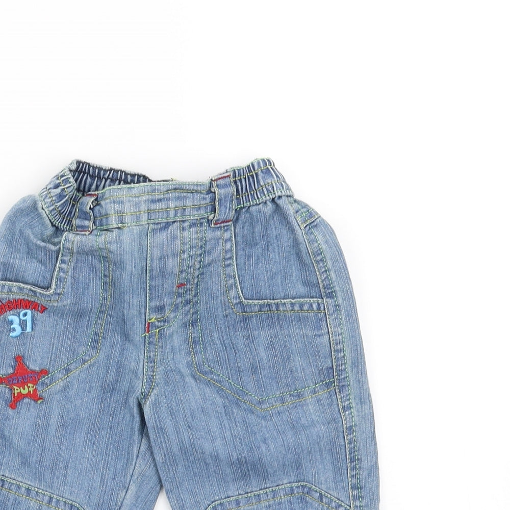 Eddie & Ella Baby Blue  Denim  Jeans Size 3-6 Months