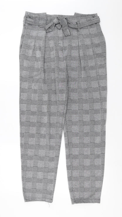 Womens UK Size XL Preworn Regular Fit  Grey Trousers