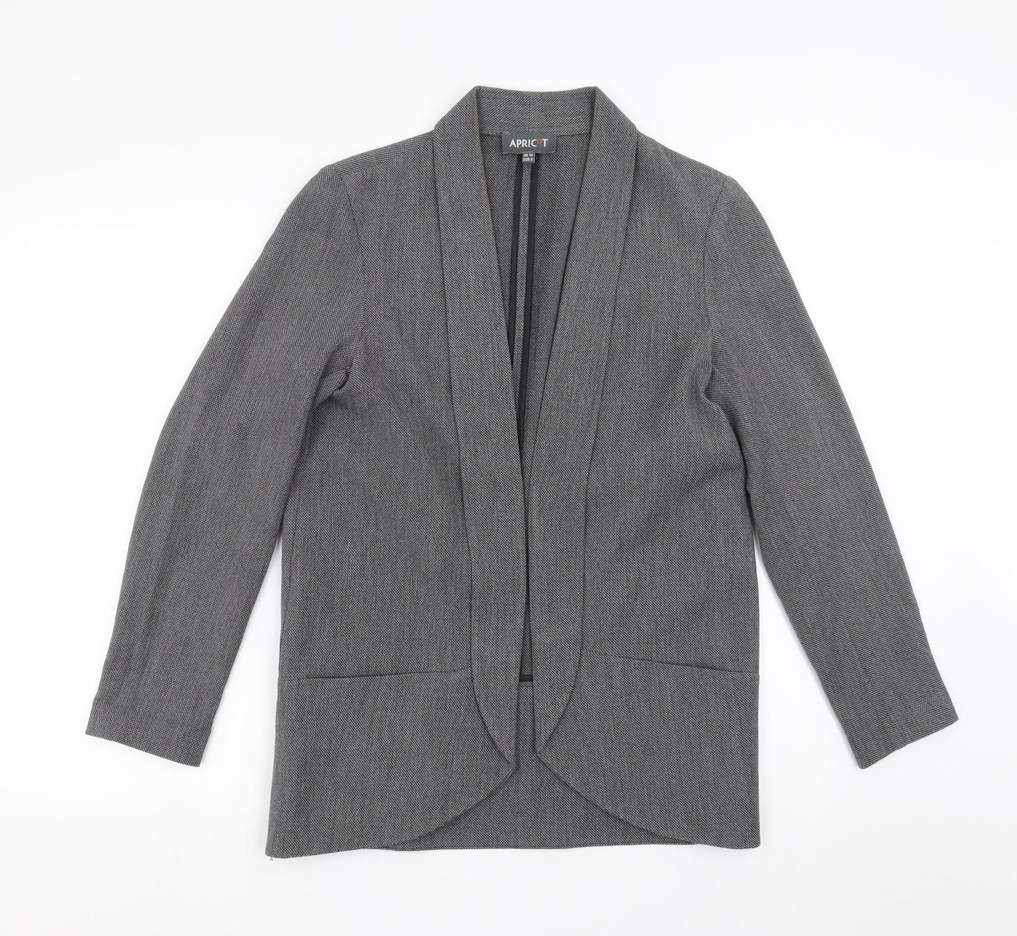 Apricot Womens Grey   Jacket Blazer Size S