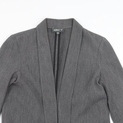 Apricot Womens Grey   Jacket Blazer Size S