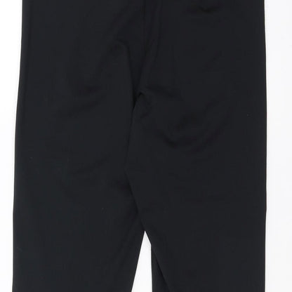 Marks and Spencer Womens Black   Cropped Leggings Size 10 L19 in