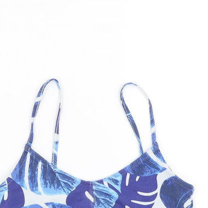 Womens UK Size 8 Topshop Blue Camisole Blouse