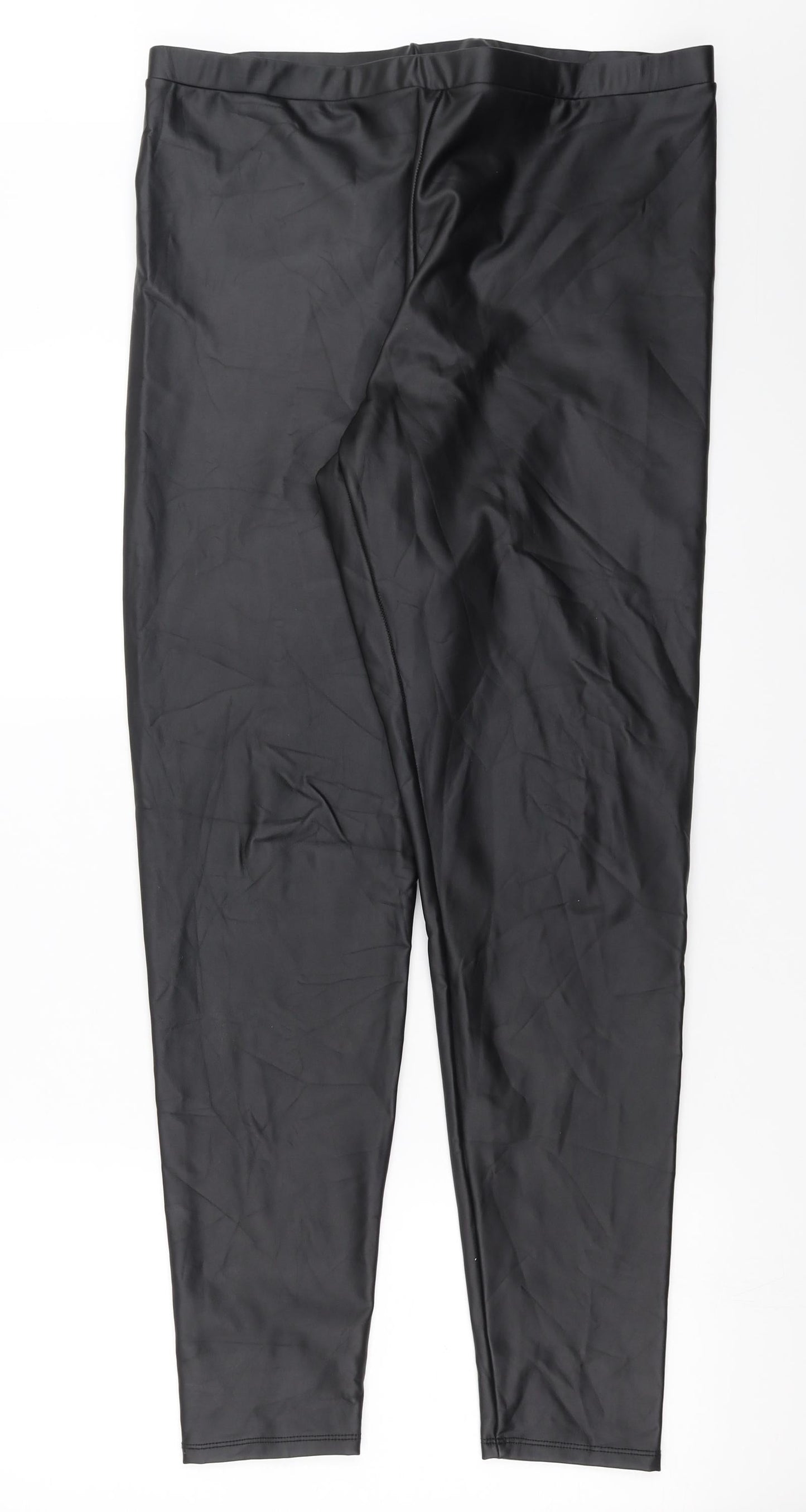 Womens UK Size L Primark Slim Fit  Black Trousers