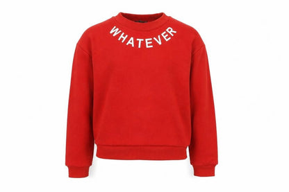 Primark Boys Red   Pullover Sweatshirt Size 8-9 Years  - whatever