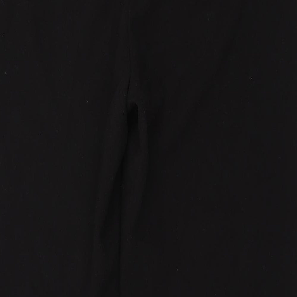 Womens UK Size 16 Marks and Spencer Regular Fit  Black Trousers