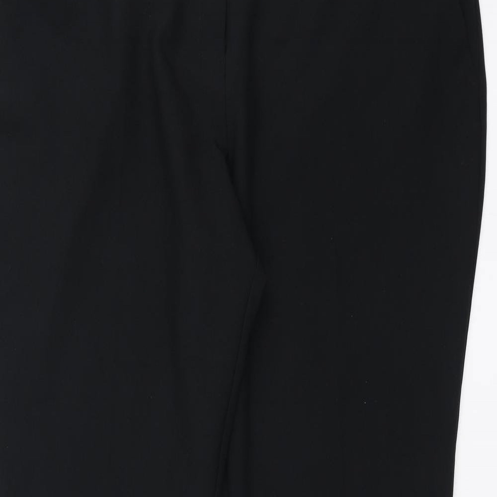 Womens UK Size 16 South Regular Fit  Black Trousers