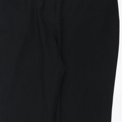 Womens UK Size 16 South Regular Fit  Black Trousers