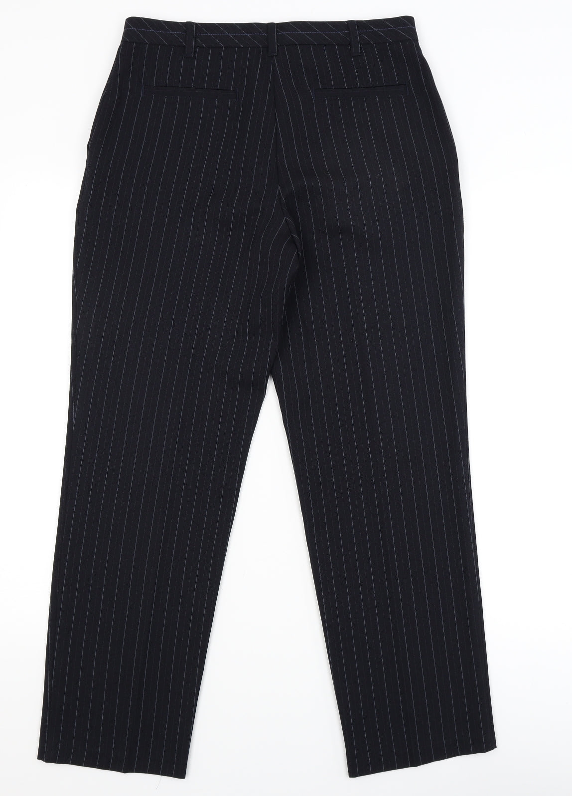 Womens UK Size 10 Marks and Spencer Regular Fit Dress Pants Black Trousers