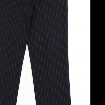 Womens UK Size 10 Marks and Spencer Regular Fit Dress Pants Black Trousers