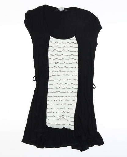 Dorothy Perkins Womens Black   Bodycon  Size 10