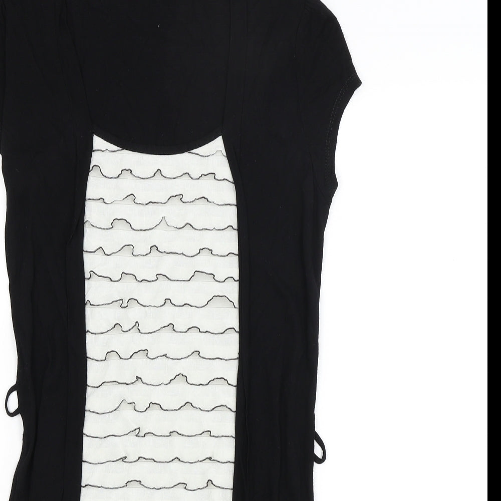 Dorothy Perkins Womens Black   Bodycon  Size 10