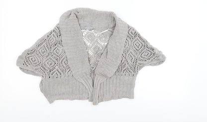 Per Una Womens Grey   Cardigan Jumper Size S
