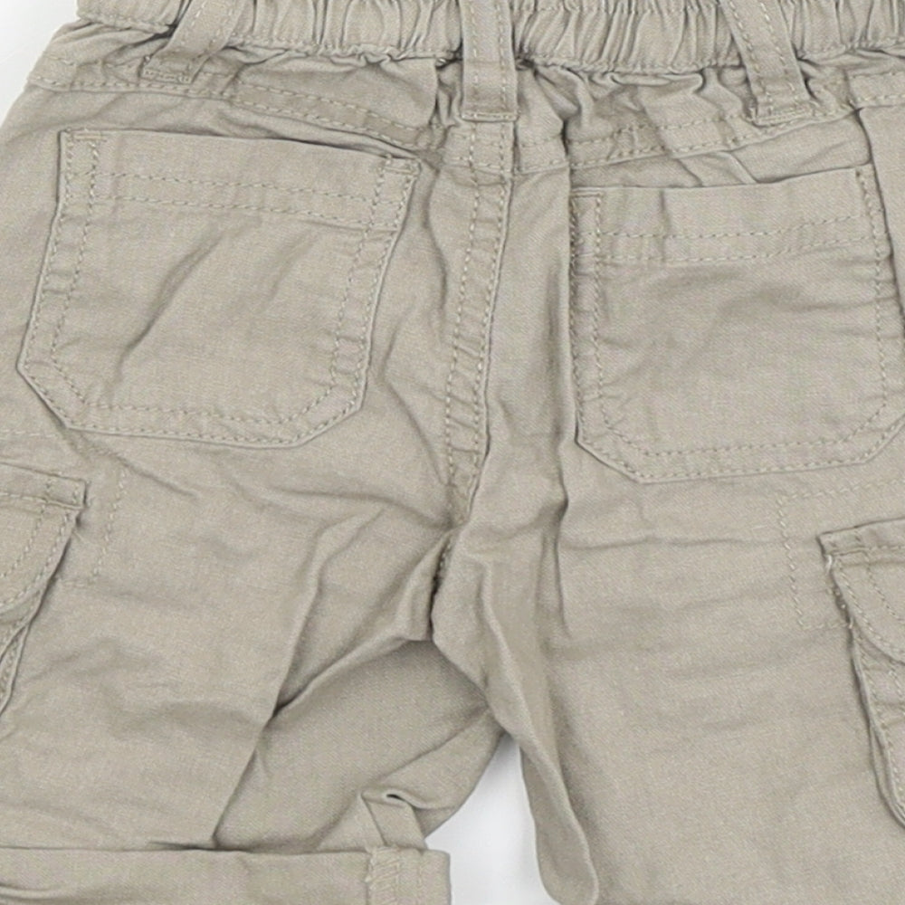 Authentic baby Baby Brown   Cargo Trousers Size 3-6 Months