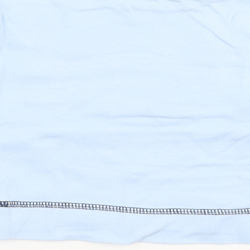 George Baby Blue   Basic T-Shirt Size 3-6 Months  - attention seeker