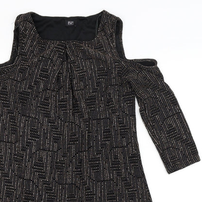 F&F Womens Black   Tank Dress  Size 10