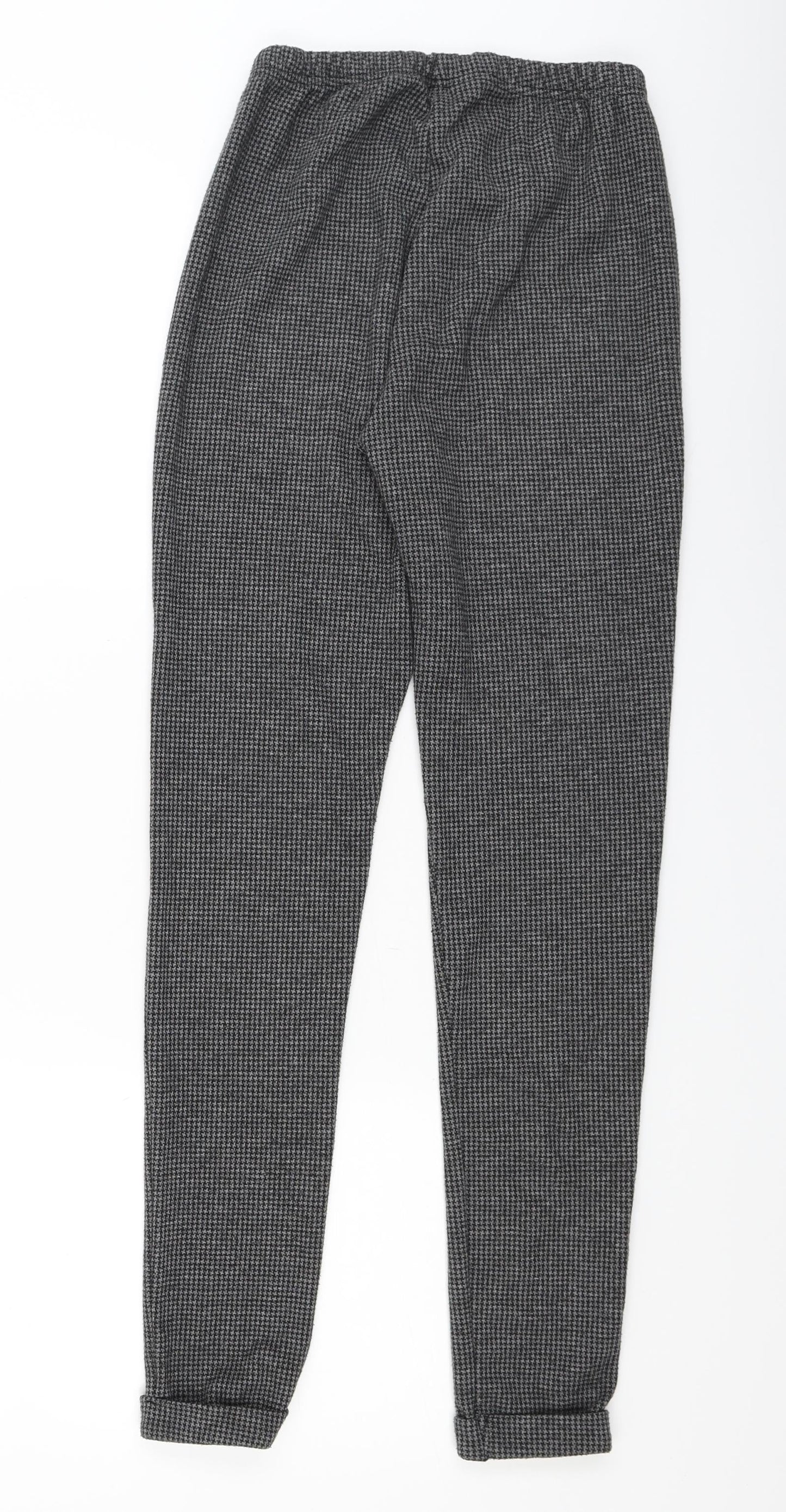 Womens UK Size 8 New Look  Cropped Grey Leggings