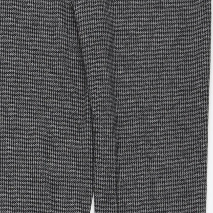 Womens UK Size 8 New Look  Cropped Grey Leggings