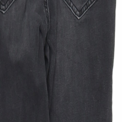 Primark Womens Black  Denim Skinny Jeans Size 10 L23 in