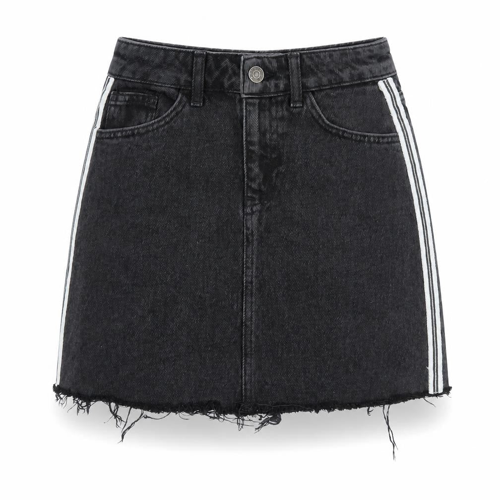 Womens UK Size 4 Primark A-Line Denim Skirt