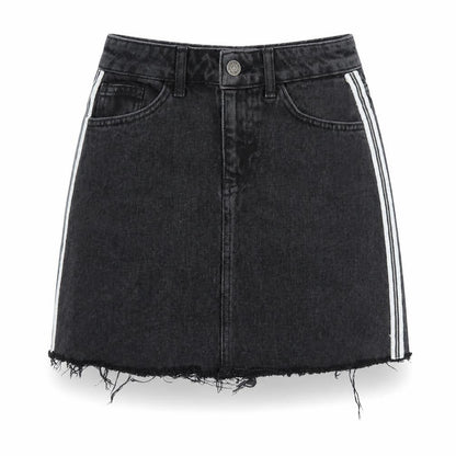 Womens UK Size 4 Primark A-Line Denim Skirt