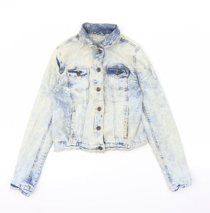 Womens UK Size 10 New Look Blue Jacket