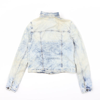 Womens UK Size 10 New Look Blue Jacket