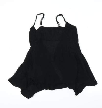 Womens UK Size M New Look Black Camisole Blouse