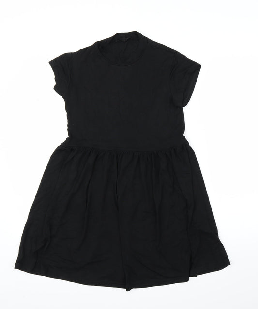 Missguided Womens Black   A-Line  Size 8