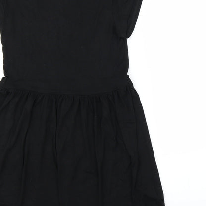 Missguided Womens Black   A-Line  Size 8