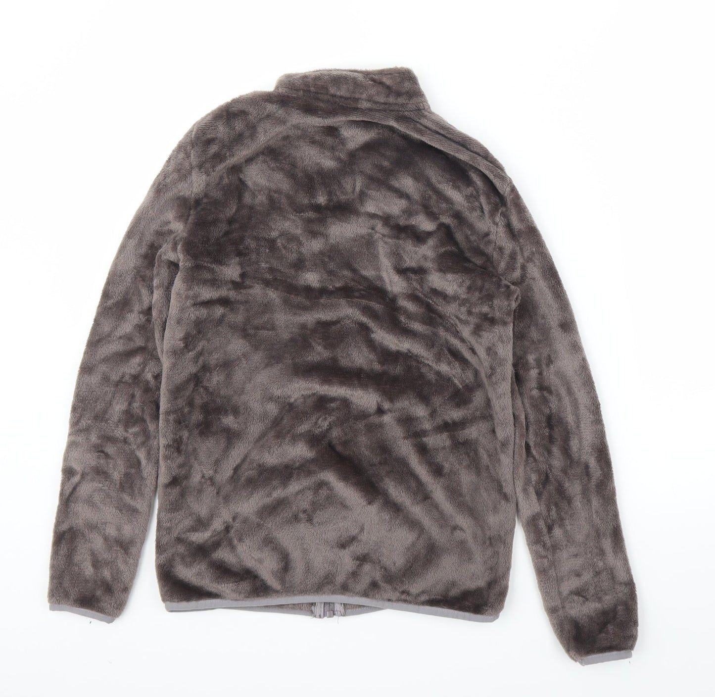 Avenue Womens Brown  Fleece Full Zip Jumper Size 8