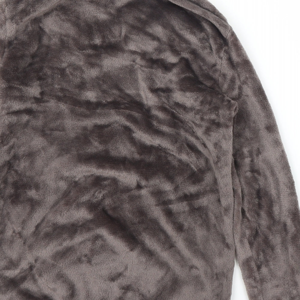 Avenue Womens Brown  Fleece Full Zip Jumper Size 8
