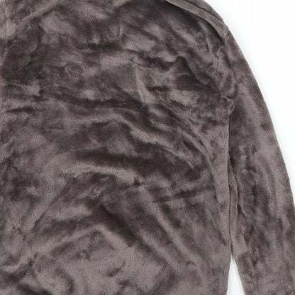 Avenue Womens Brown  Fleece Full Zip Jumper Size 8