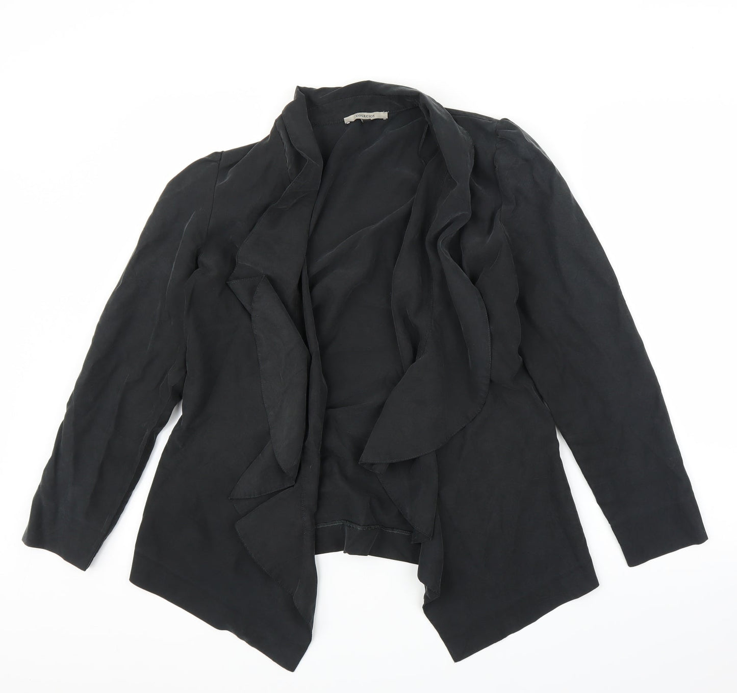 Coercion Womens Black   Cardigan Jumper Size L