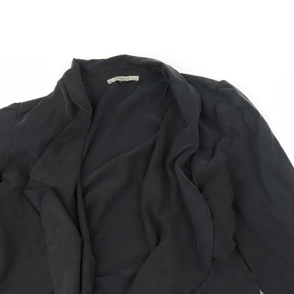 Coercion Womens Black   Cardigan Jumper Size L