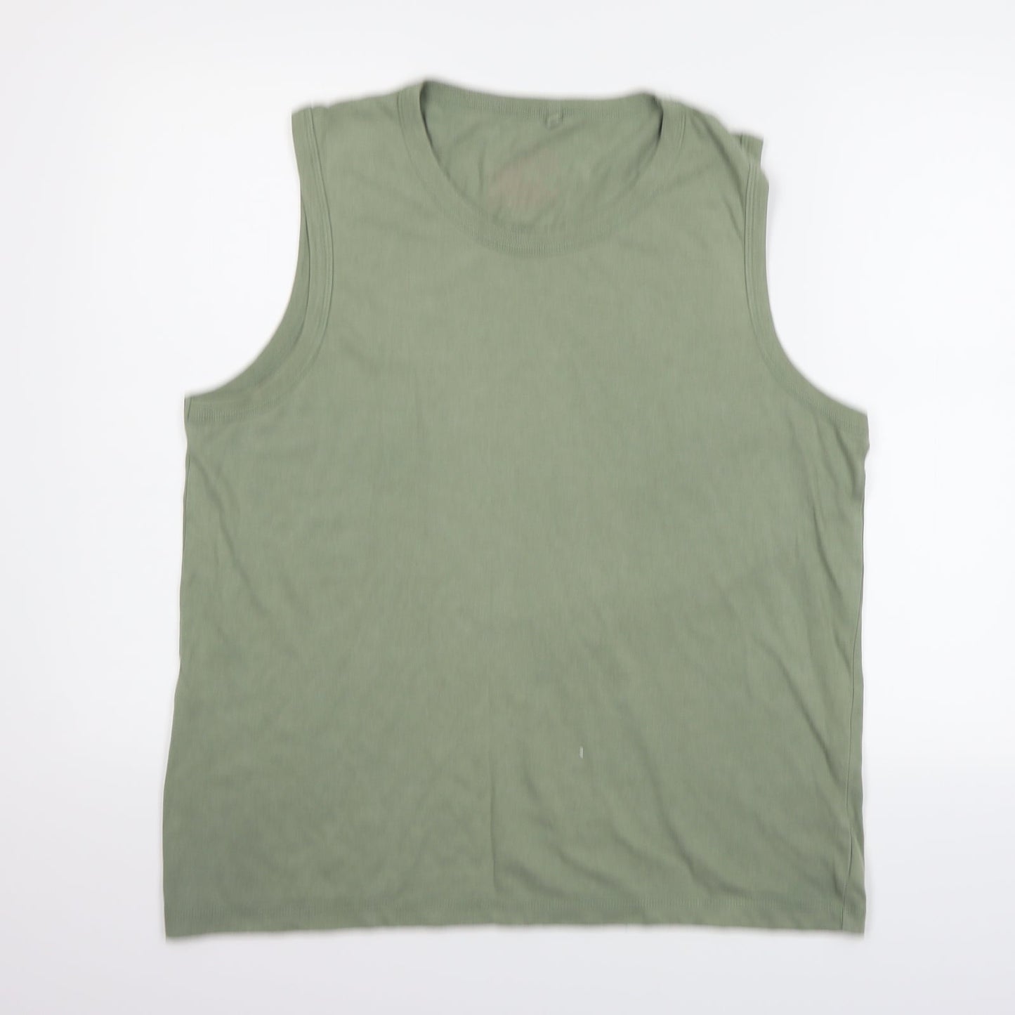 Womens UK Size XL NEXT Green Basic Tank