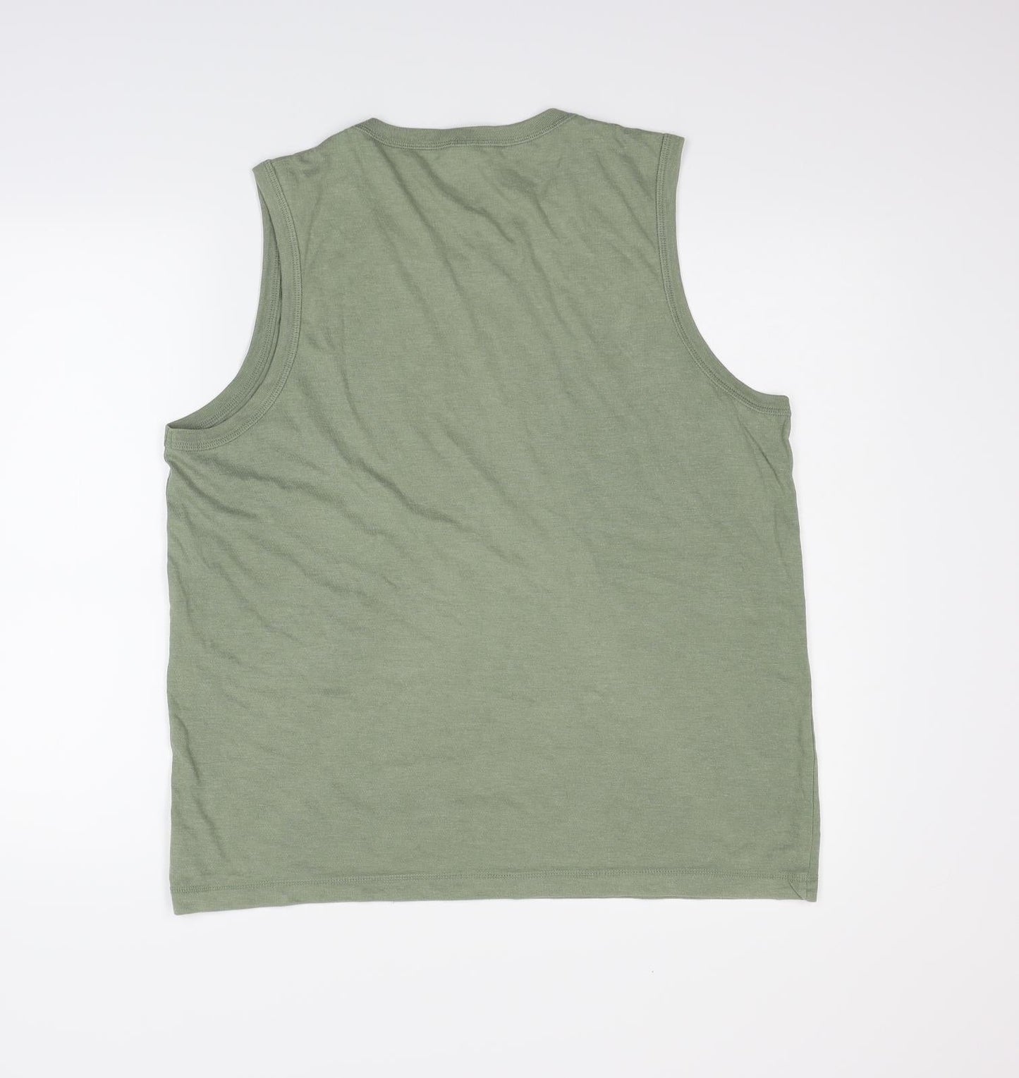 Womens UK Size XL NEXT Green Basic Tank