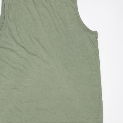 Womens UK Size XL NEXT Green Basic Tank