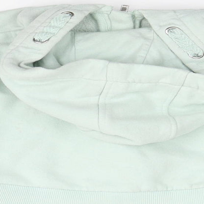 F&F Girls Green   Full Zip Jumper Size 2-3 Years