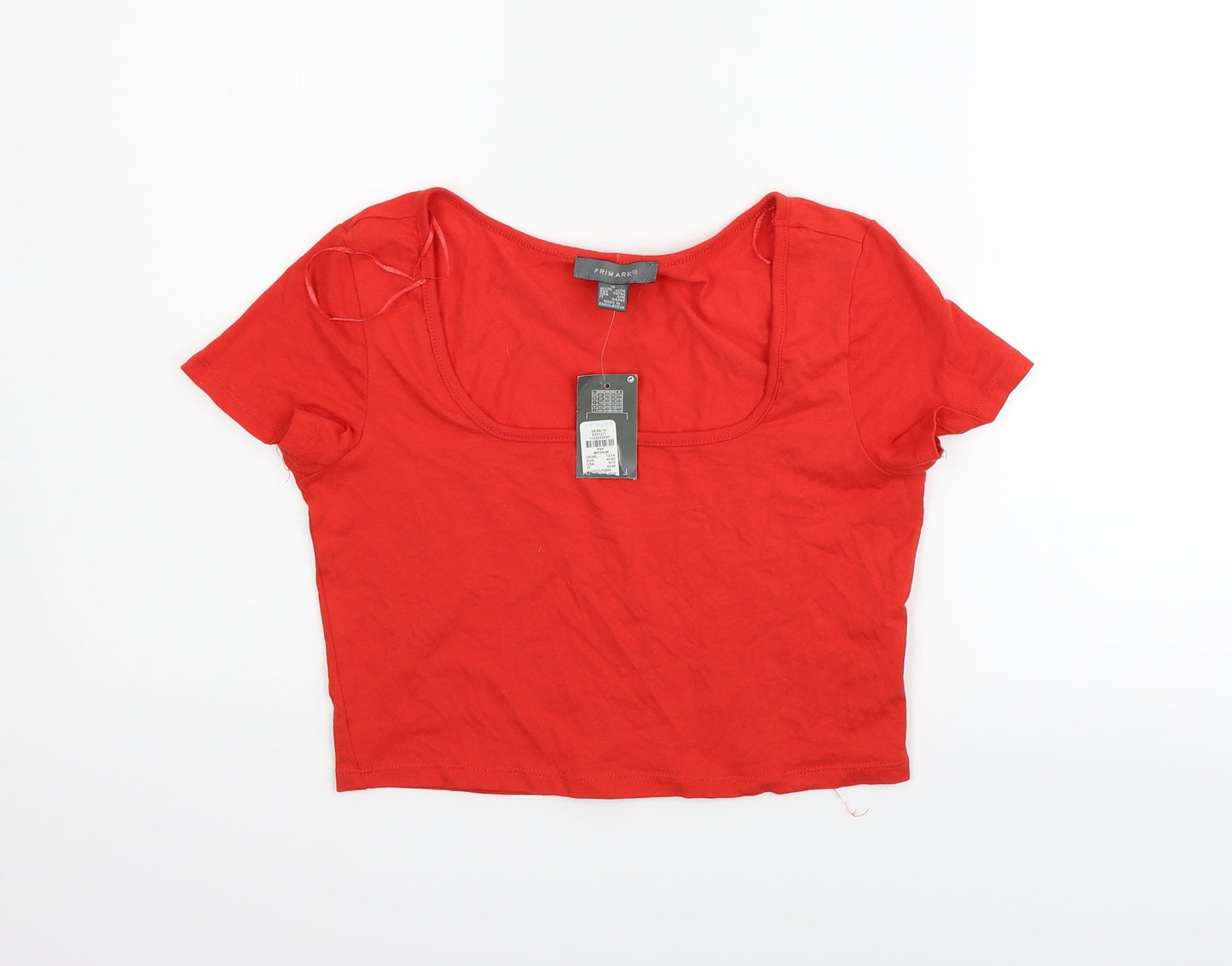 Primark Womens Red   Basic T-Shirt Size M