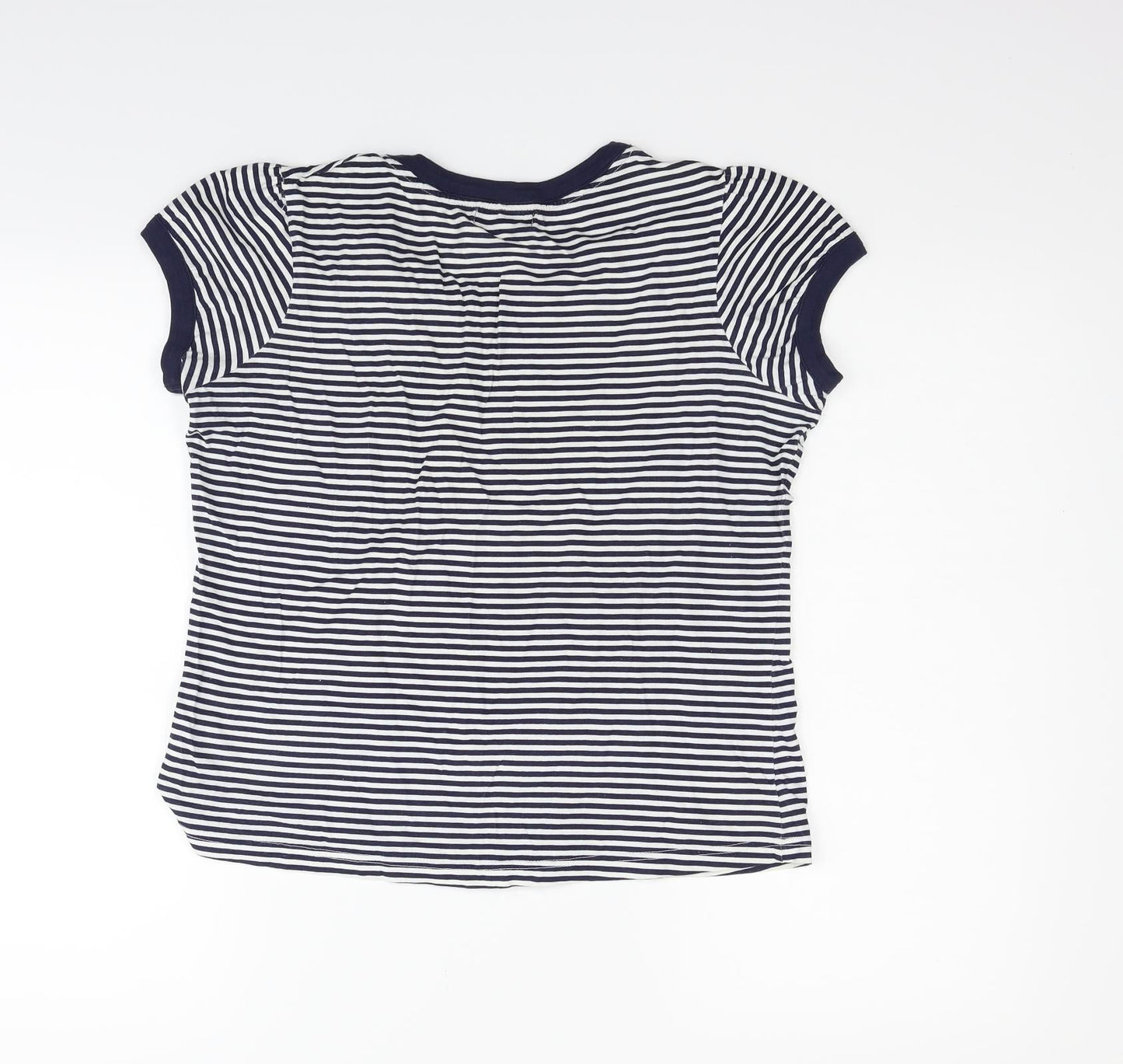 F&F Womens Silver Polka Dot  Basic Polo Size 12