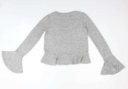 Berksha Womens Grey   Pullover Jumper Size XS