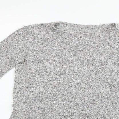 Berksha Womens Grey   Pullover Jumper Size XS