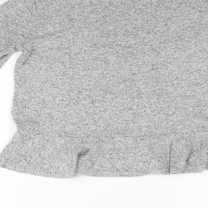 Berksha Womens Grey   Pullover Jumper Size XS