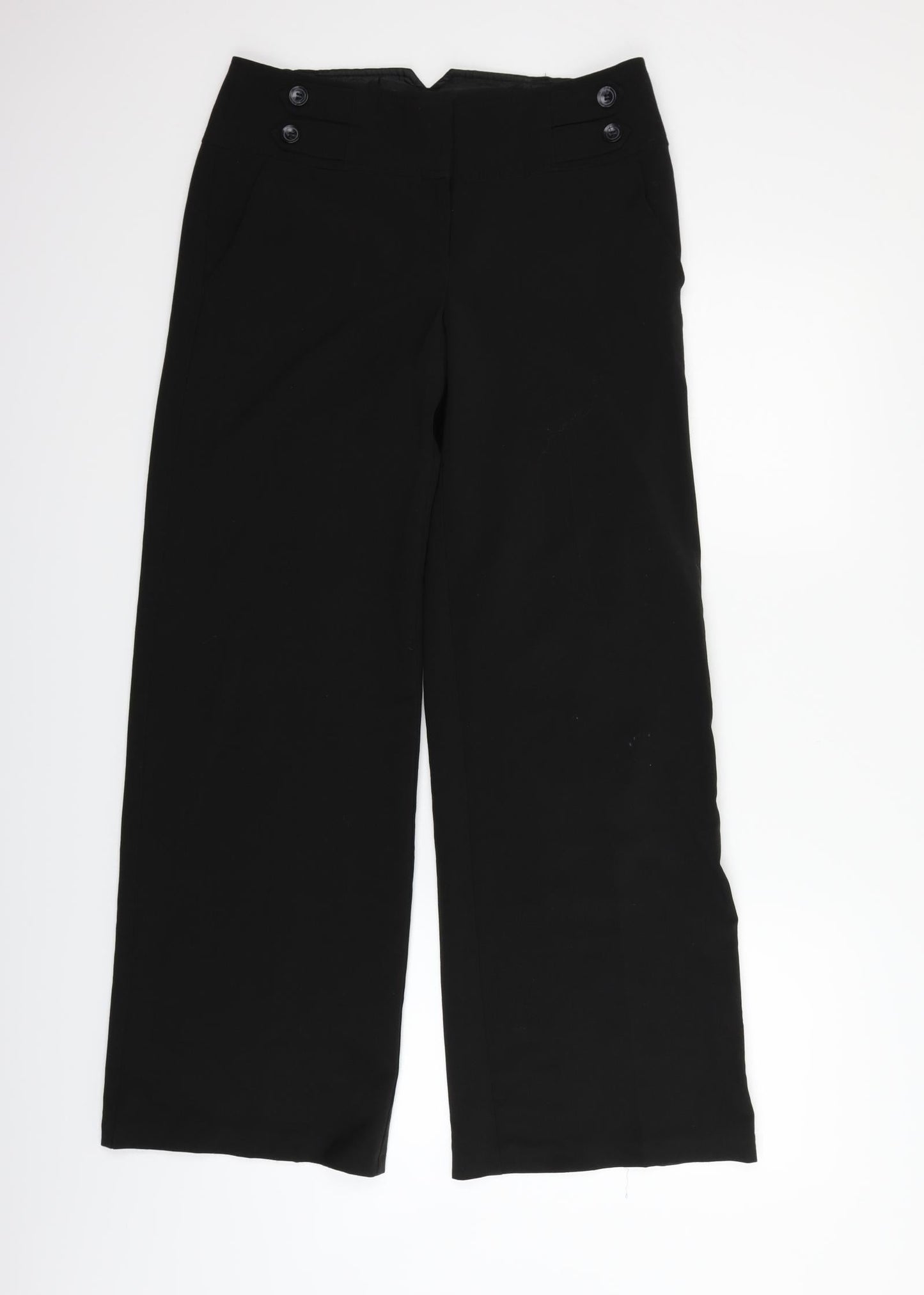George Womens Black   Trousers  Size 10 L30 in