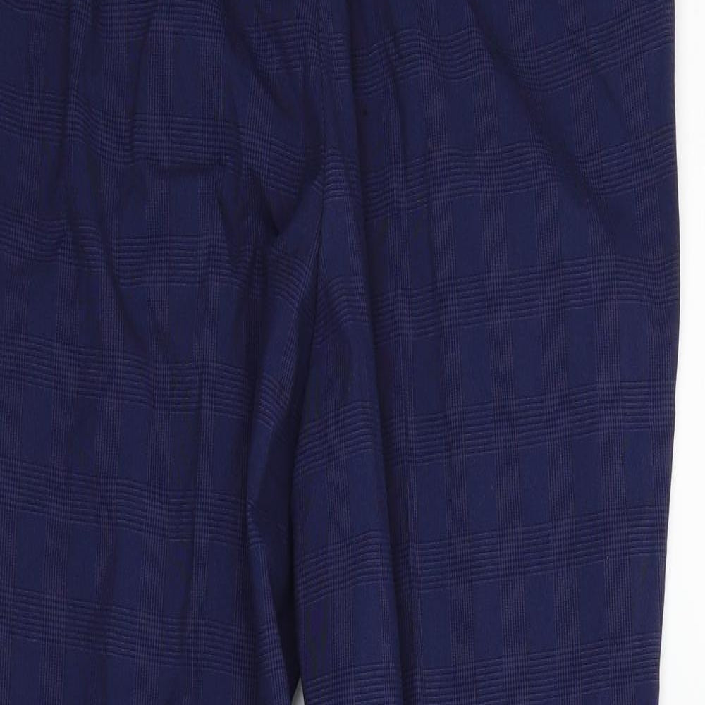 Womens UK Size 28 in Marks and Spencer Regular Fit  Blue Trousers