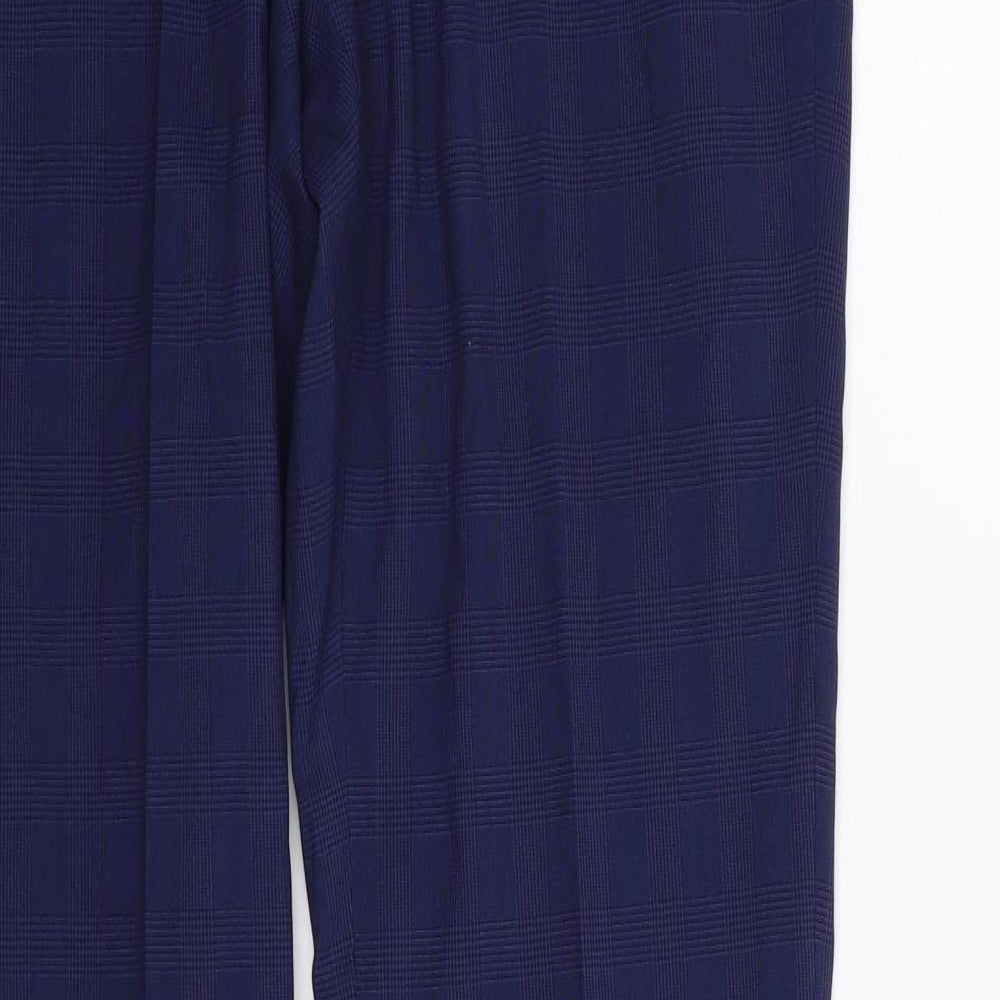 Womens UK Size 28 in Marks and Spencer Regular Fit  Blue Trousers